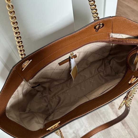 Michael Michael Kors Brown Jet Travel Purse - Picture 8 of 17